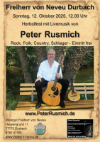 Herbstfest mit Peter Rusmich